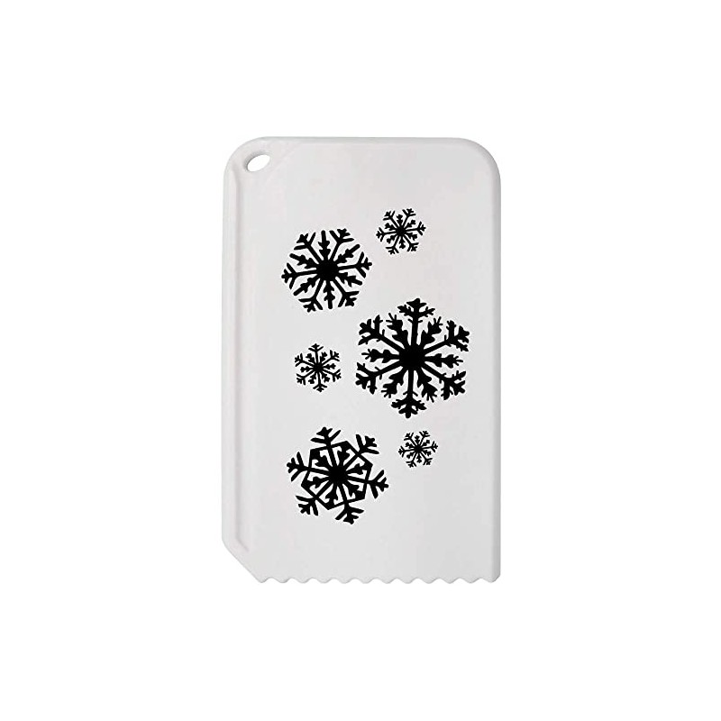 Azeeda 'Falling Snowflakes' Plastic Ice Scraper (IC00027946)