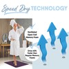 MICRODRY Quick Dry Memory Foam Luxury Framed Bath Mat Rug,