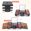 JasCherry 148 Colours Shimmer Eyeshadow Makeup Palettes with Concealer, Blush