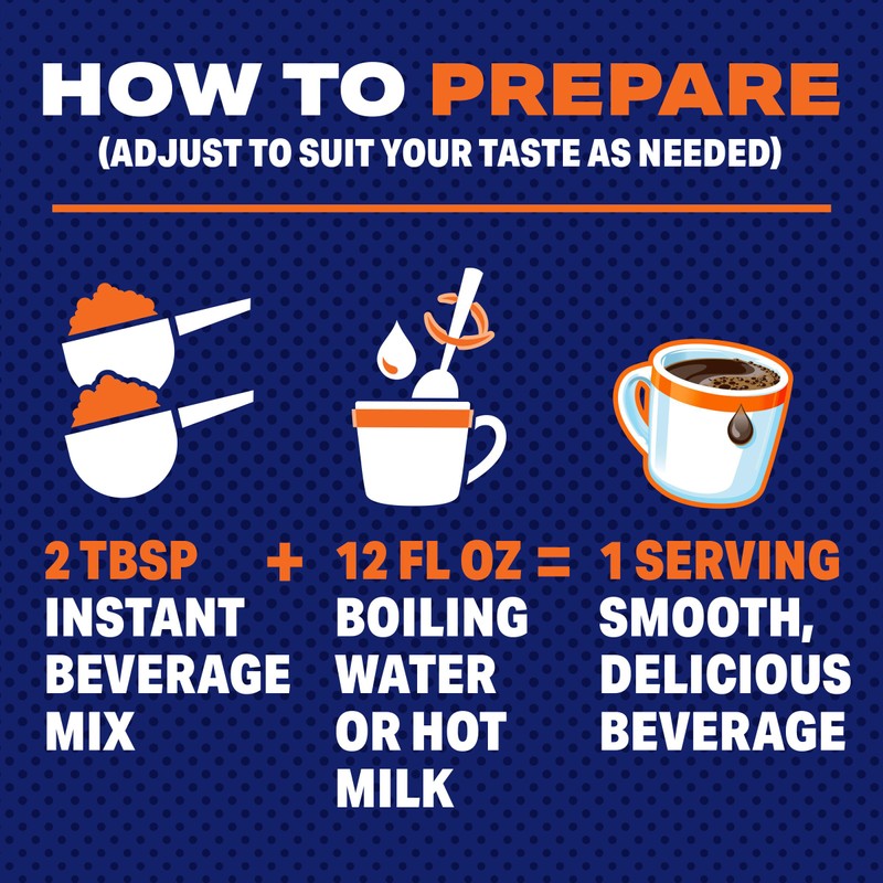 Maxwell House Instant Cafe-Style Beverage Mix, Easy to Prepare, 1