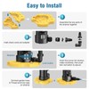 CrestWave 1/3 HP Automatic Pool Cover Pump, 2500GPH Submersible Water