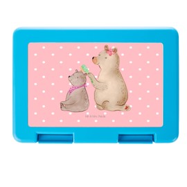 Mr. & Mrs. Panda Lunch box bear with child - gift, brother, grandpa, mother, lunch box, Mother's Day, lunch box, example, thank you mum, mum, lunch box, mum, lunch box, snack box, Father's Day