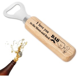 HZJ-AIGO Father's Day Gifts for Dad Birthday Gifts Dad Gifts from Daughter Son I Love You Dad Bottole Opener Daddy Birthday Gifts for Dad Christmas Gifts for Dad Presents for Dad