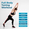 Beenax Long Resistance Bands (Set of 3), Fabric Exercise Bands