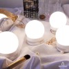 Importeek 5pz Serie Bombilla Luz Led Rgb Usb Espejo Tocador