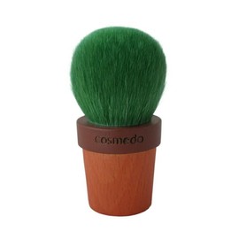 Takumi no Makeup Brush Cosmetics Hall Kumano Brush Saboten Brush Face Brush Goat Hair (Powder Brush, Cheek Brush, Kabuki Brush) SB-26