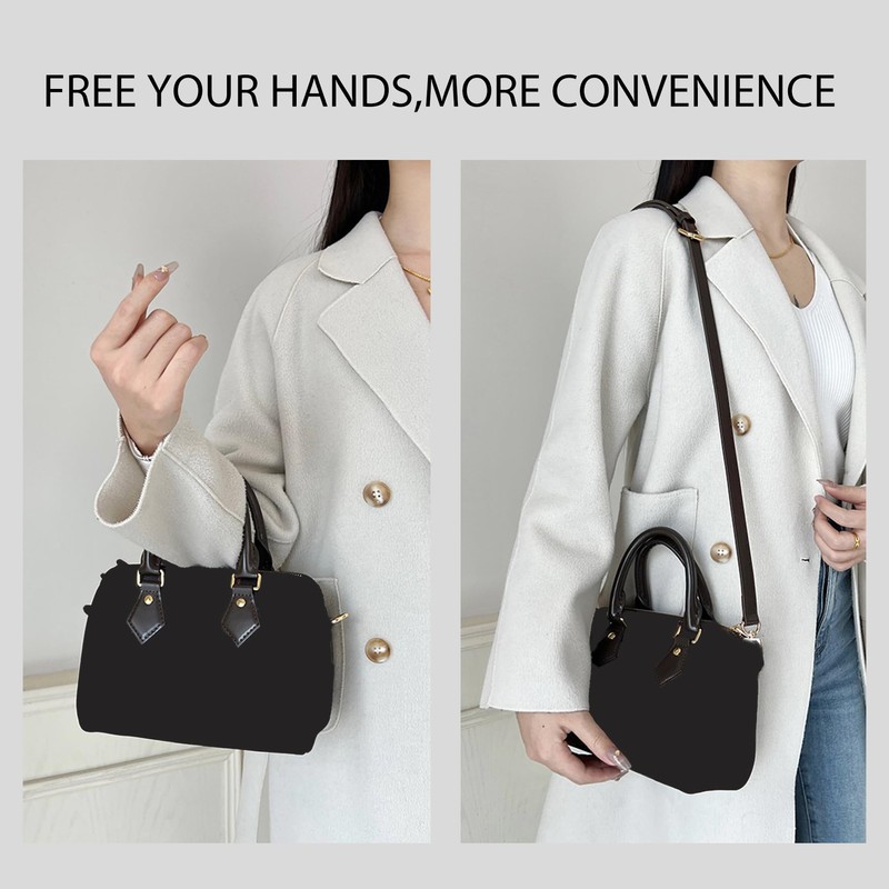 Genuine Vachetta Leather Purse Straps Replacement Crossbody, Adjustable Bag Strap