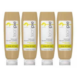 Tecnipie Kit 4 Urea 40 Para Pies Gel Hidratante Y Suavizante