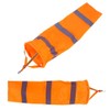Windsocks, 30inch Airport Fluorescent Windsock Fashion Durable Rip-Stop with Reflective
