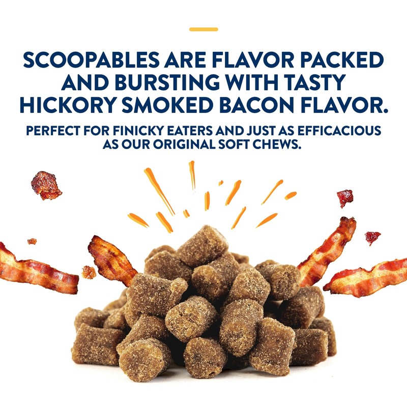 ProDen PlaqueOff Scoopables - Hickory Smoked Bacon Flavor Dental Bites