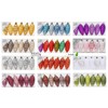 MAGIC Pack of 6 Plastic Pine Cones, 9 cm, Plastic