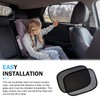 Merdege Car Window Shades, 4 PCS Baby Side Window Covers,