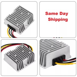 Gofotu DC Automatic Buck Boost Converter DC 5V 5A 25W 12/24V Step Down Up Voltage NEW