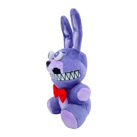 Purple Nightmare Rabbit Plush Toy, Horror Game Characters Doll, Horror Movie All Character Stuffed Animal Doll Children's Gift Collection, (8 Inches)