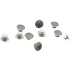 30 piezas Nuevos Botones Linguales Dentales Redondos Base Materiales Dentales