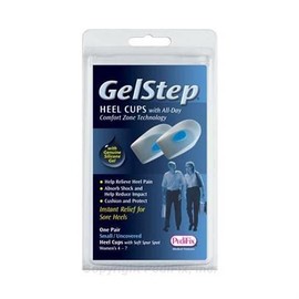 Complete Medical Gelstep?Uheel Cups with Soft Spur Spot-Uncovered W12+ / M12-14, 1 Pound