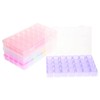 Gadpiparty 4Pcs Makeup Organizers with Independent Clear Makeup Holder for