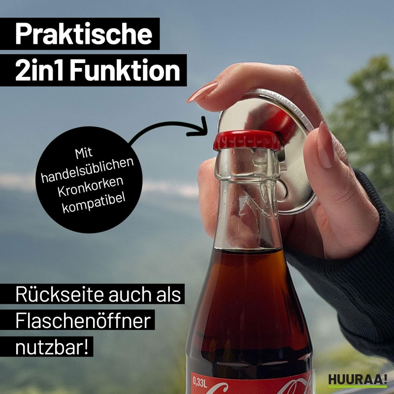 Huuraa Magnet Donkey Silhouette Gift 59 mm Bottle Opener Donkey