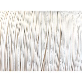 ACDC WHITE 22 AWG Gauge Stranded Hook Up Wire Kit 500 FT REEL UL1007 300 Volt