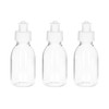 VENTON Set of 3 Empty Plastic Bottles for Filling 100