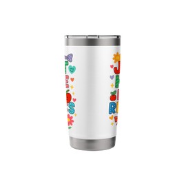 Recess Fun Just Here For Recess Funny School Kid Stainless Steel Insulated Tumbler