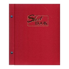 Stamp Sheet Book (Glassine Paper) (Red) JPS