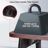 NICAVKIT 4 Pack Folding Brackets for Table Bed Leg Feet,