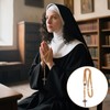 UYUYong Katholische Rosenkranz Kette Rosary Armbänder Und Halsketten Mit Samt