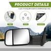 SIZIOM Towing Mirrors Pair Set for 2009-2018 Dodge Ram 1500,