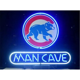 Queen Sense 20"x16" For Walking Bear Cubs Neon Sign Lamp Man Cave Bar Pub Beer Neon Light A120MCCCWBB