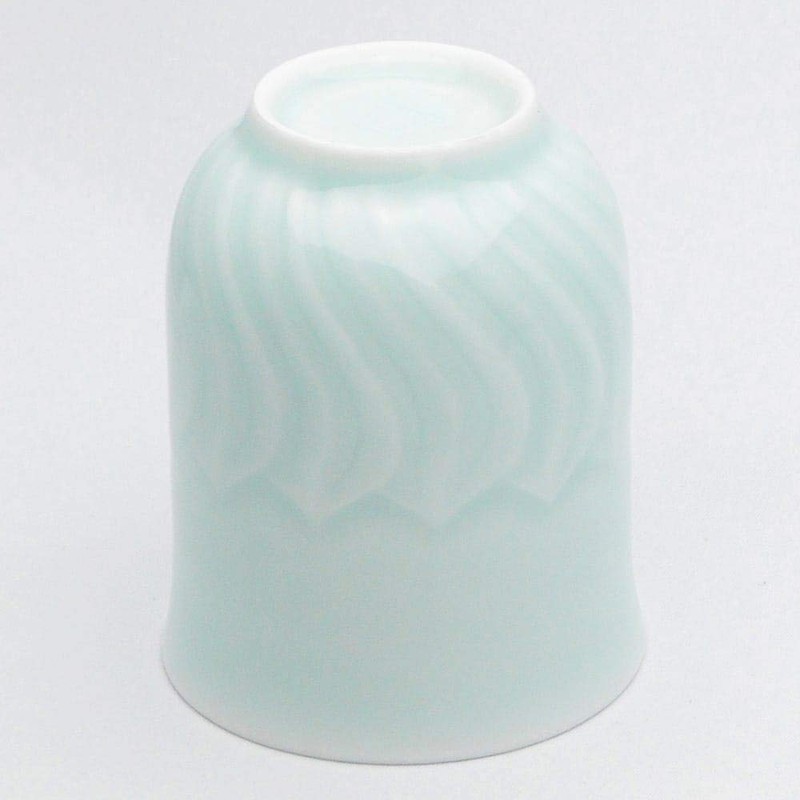 龍泉 Celadon, Tea, Cup yeonhwa (Brother Kilns, Powder Blue) 200ml