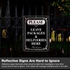 Faittoo Please Leave Packages and Deliveries Here Sign, 2-Pack 14