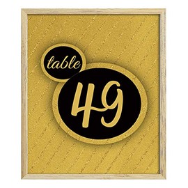 Darling Souvenir Doble Cara de impresión Globo de Texto Números de la Tabla Decorativo de la Boda de Mesa Tarjetas-4" x 6" (1 a 40)