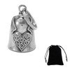 fKiZanthene Guardian Bell for Motorbikes, Gremlin Bell Lucky Charm with