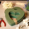 Relaxdays Floral Foam for Fresh Flowers, Set of 2, Heart,