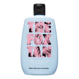 The Fox Tan - Sun Tan Sealer - After Sun for Body and Face, Moisturising Lotion for Long-Lasting Tan, with Aloe Vera and Beta Carotene, 220 ml