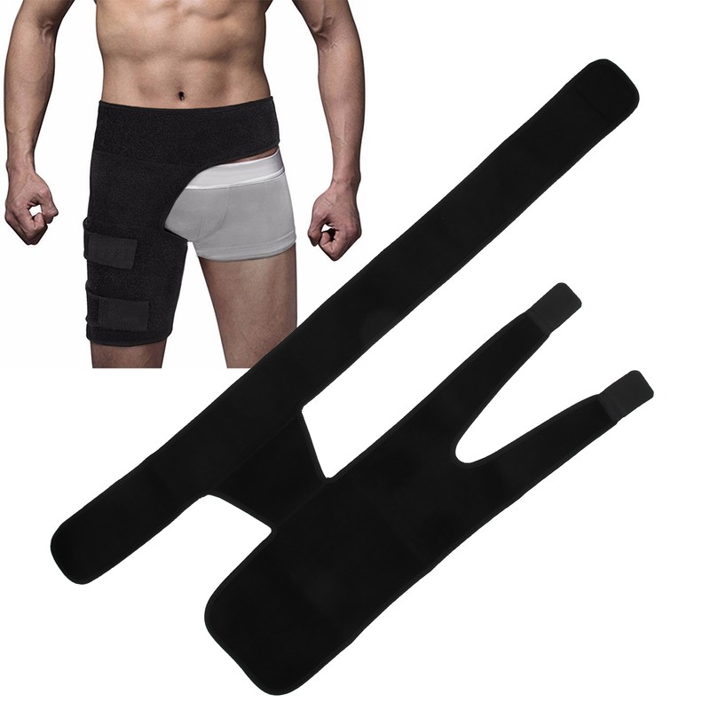 Fitness Thigh Brace Support Wrap for Abdomen Hip Joint Support