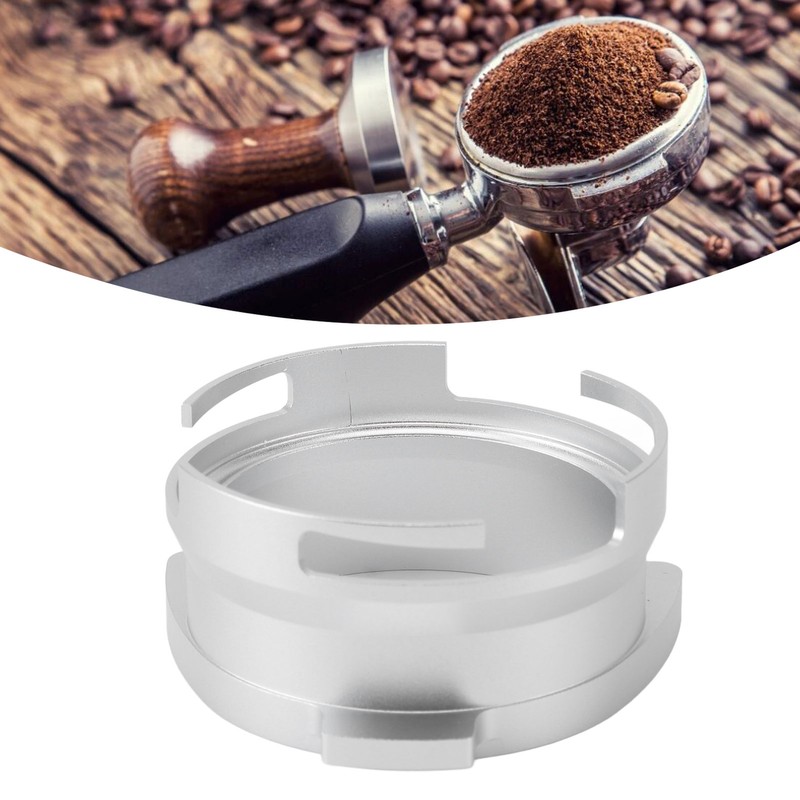 Dosing Funnel Aluminium Alloy Splash Proof Rotatable Coffee Dosing Ring