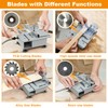 Portable Precision Table Saw by Sinpiode, 9000RPM High Speed Desktop