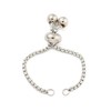 DanLingJewelry 10Pcs Adjustable Slider Chain Bracelet 11cm Stainless Steel Bracelet