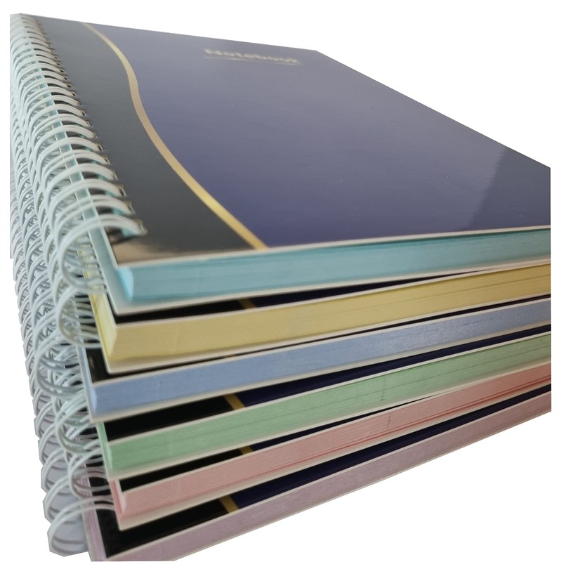 Crossbow Education Tinted A5 Spiral Bound Notebook - Dyslexia &