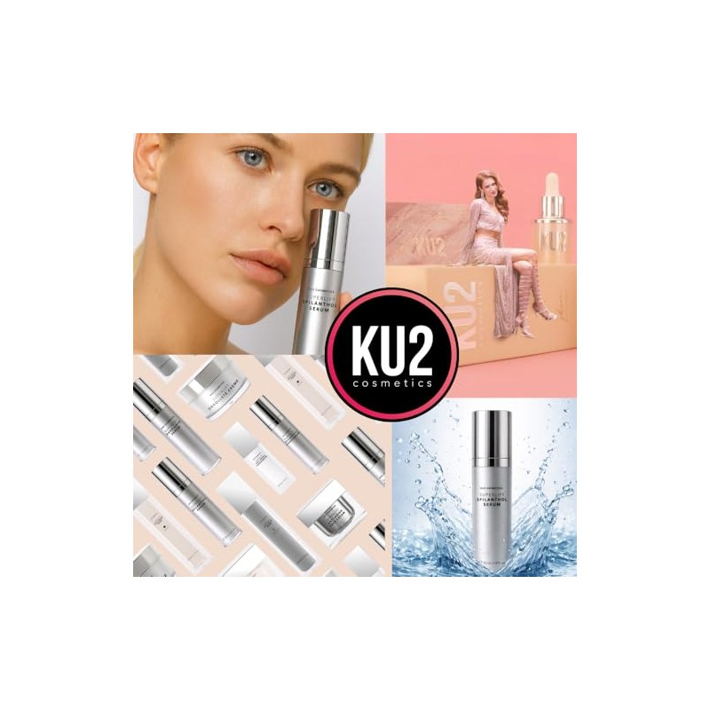 KU2 Cosmetics Superlift Spilanthol Serum 30ml | Anti-ageing, with peptides,