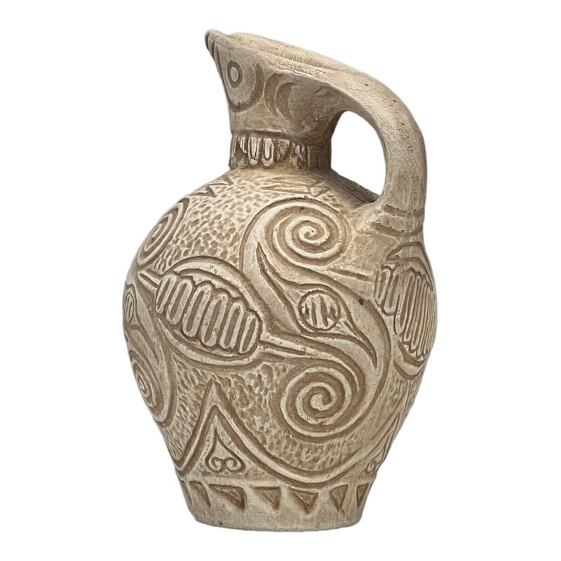 Kamares Ware Small Jug from Palace of Phaistos Vase Minoan
