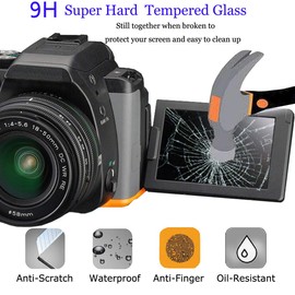 debous A7R5 Screen Protector for Sony Alpha 7R V A7RV A7R V (only) Camera Anti-scratch Tempered Glass Hard Protective Film Cover (3pack) include 2 hot show level cover