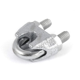 5 pcs galvanised Steel Wire Rope Clip DIN 741 6mm