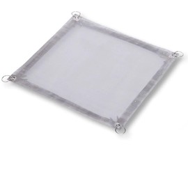 HUIKKJP Bonfire Stand, Fire Stand, 16.5 x 16.5 inches (42 x 42 cm), Special Heat Resistant Steel, Mesh Replacement Sheet, Easy Assembly, Camping, DIY