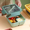 Hcojoul Bento Lunch Box, Bento Boxes Set with Bag, Utensils,