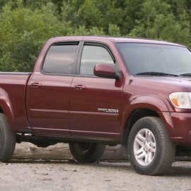 Cxdar Window Rain Guards Visors for 2004 2005 2006 Toyota Tundra Crew Cab, Out-Channel Window Vent Wind Shades Shield Deflectors for 04 05 06 Tundra Double Cab