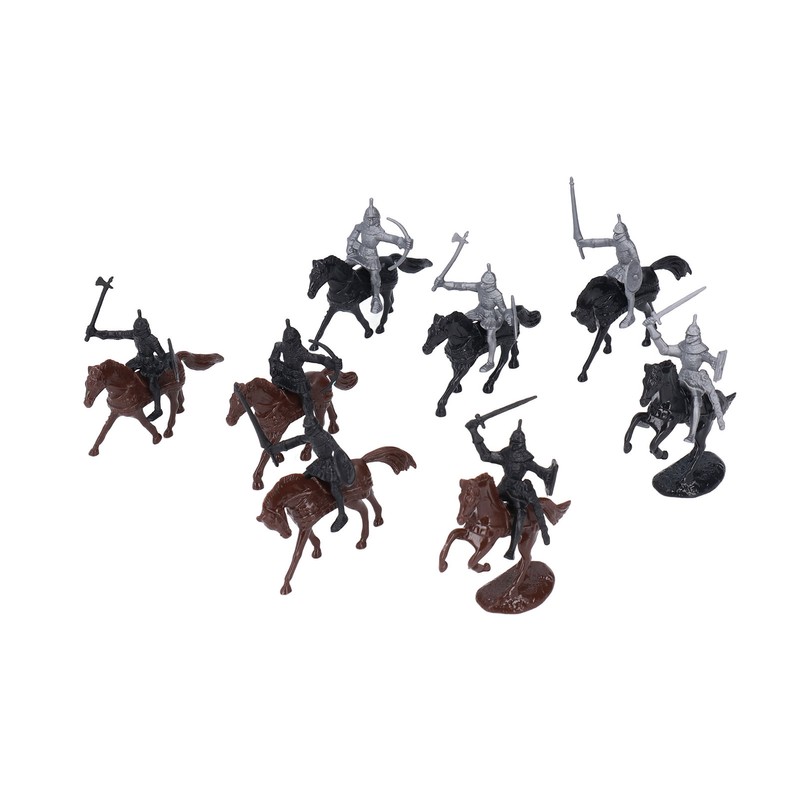 War Toy Kit Soldier Figures Toys Chariot Models Plastic Castle