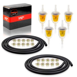 1PZ GL5-C20 3/16 & 1/4 pulgadas Línea de Gas, Filtro de Combustible, práctica Abrazadera de Manguera conjunto Reemplazo de Kawasaki Kohler Briggs & Stratton Small Motores